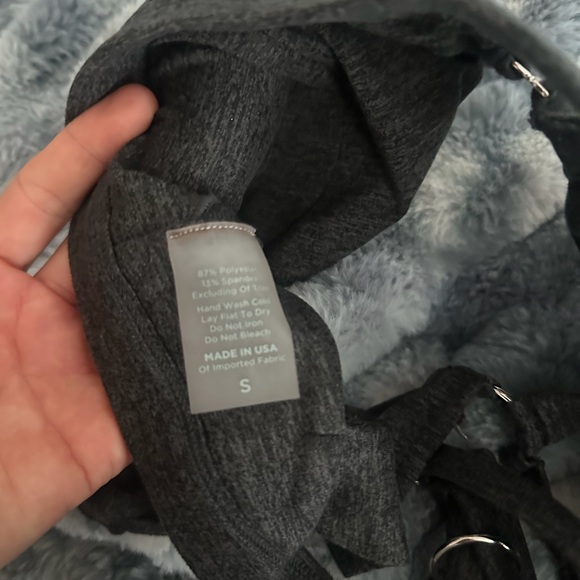 Bombshell Sportswear Charcoal Activewear Set - Picture 6 of 6